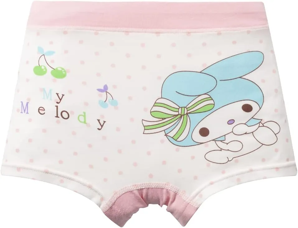 Little Girls Cotton Boy Shorts Toddler Panties Baby Princess Underwear (Pack of 5)