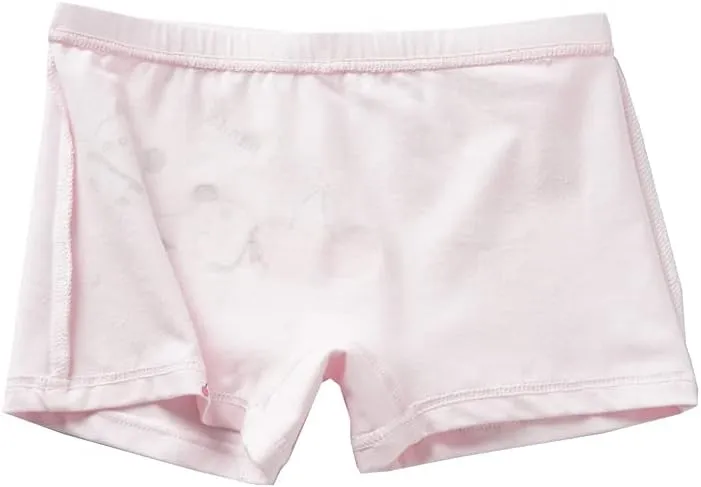 Little Girls Cotton Boy Shorts Toddler Panties Baby Princess Underwear (Pack of 5)