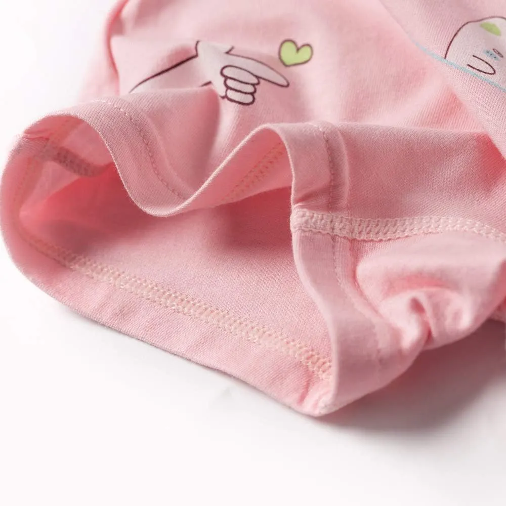 Little Girls Cotton Boy Shorts Toddler Panties Baby Princess Underwear (Pack of 5)