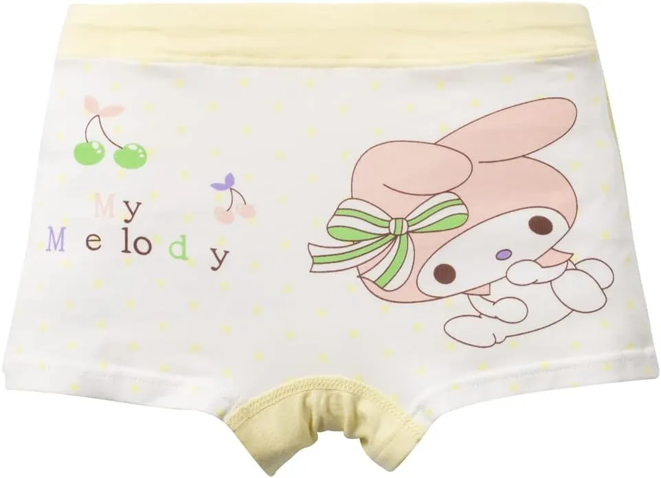 Little Girls Cotton Boy Shorts Toddler Panties Baby Princess Underwear (Pack of 5)