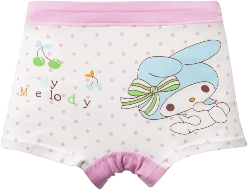 Little Girls Cotton Boy Shorts Toddler Panties Baby Princess Underwear (Pack of 5)