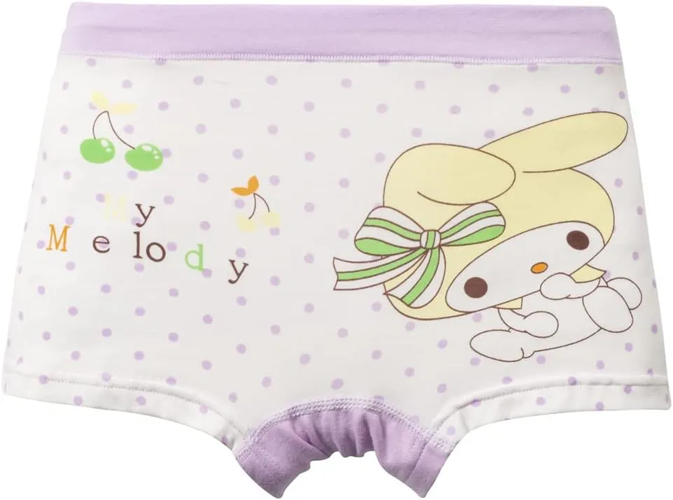 Little Girls Cotton Boy Shorts Toddler Panties Baby Princess Underwear (Pack of 5)