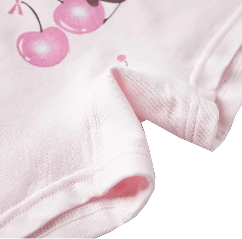 Little Girls Cotton Boy Shorts Toddler Panties Baby Princess Underwear (Pack of 5)