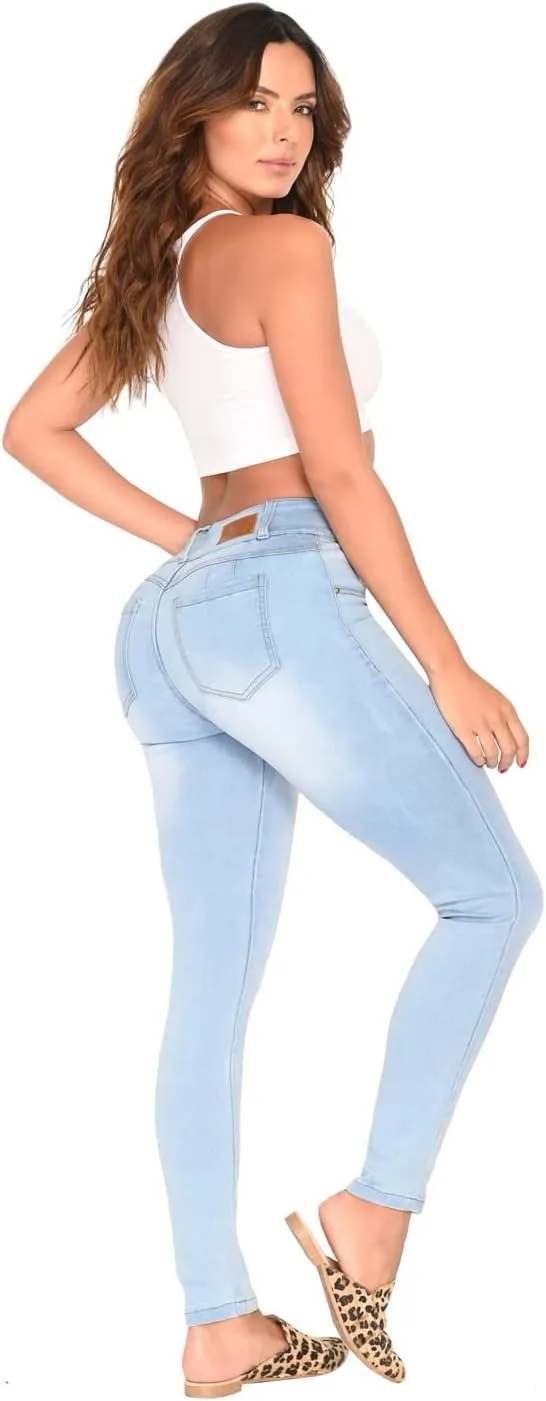L.O.W.L.A SHAPEWEAR Butt Lifting Jeans | Removable Butt Pads | Pantalones Colombianos Levanta Cola