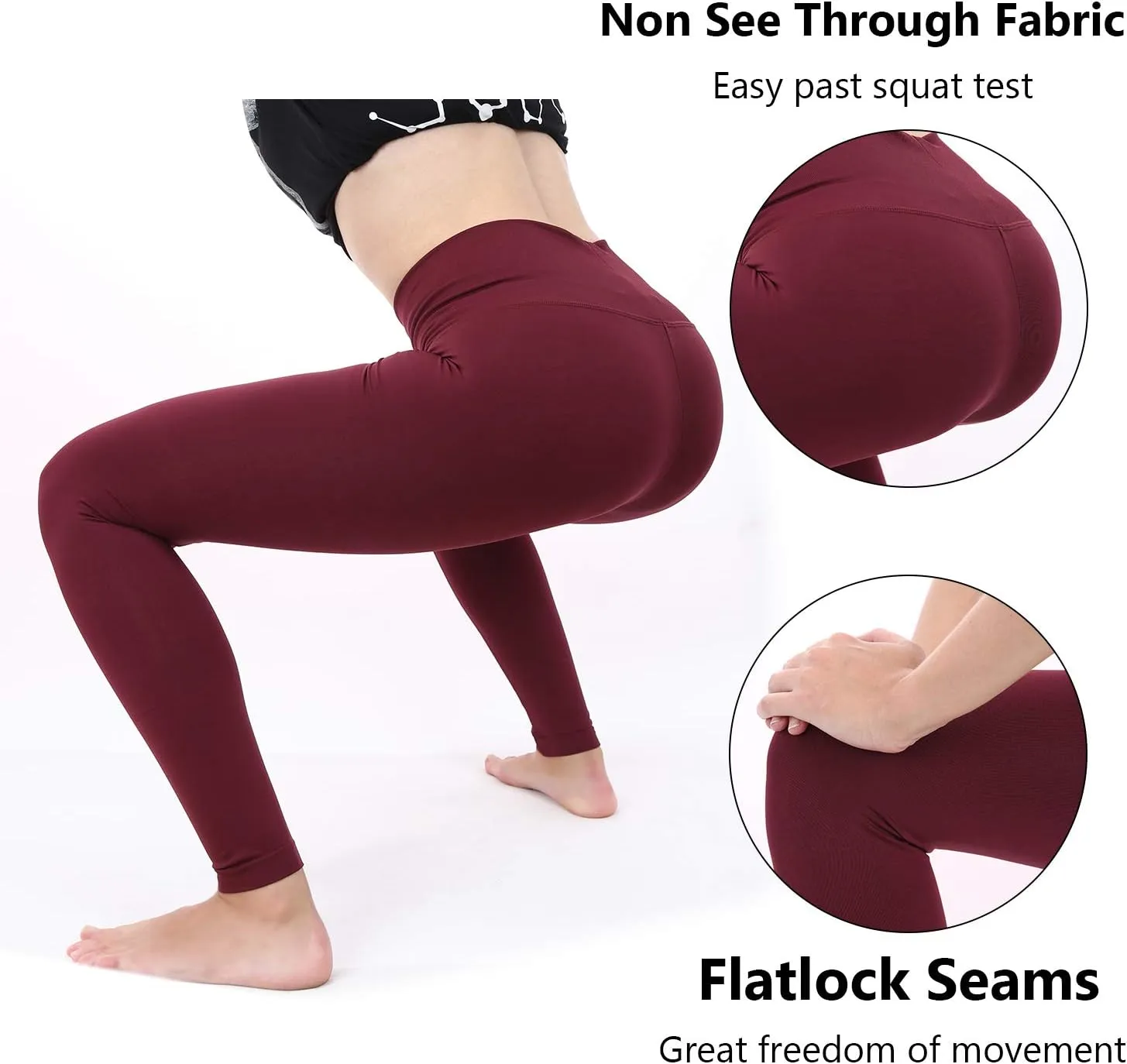  MD Women's High Waist Yoga Panty Target Firm Control Shapewear Compression Slimming Leggings