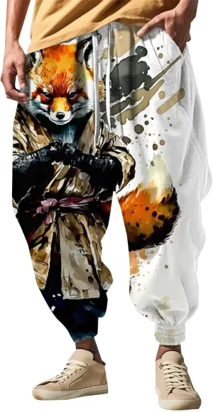 Men Hippih Harem Pants Fashion Street Feel Casual Sweatpants Mens Athletic Pants Hammer Pants Men's Yoga