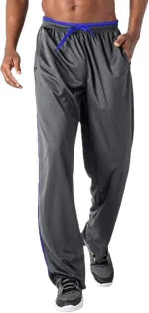 Mens Casual Pants Hip Hop Drawstring Elastic Waist Stretch Breathable Loose Fit Sweatpants Workout Training Trousers