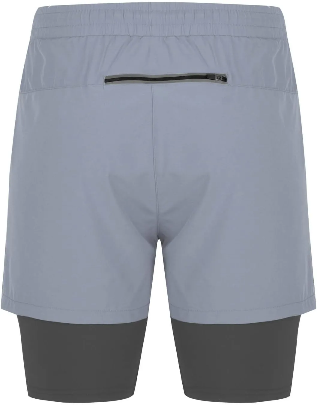 Mens Gym Shorts Stretch Performance Athletic 2 in 1 Running Shorts Quick Dry Basketball Shorts with Compression Liner