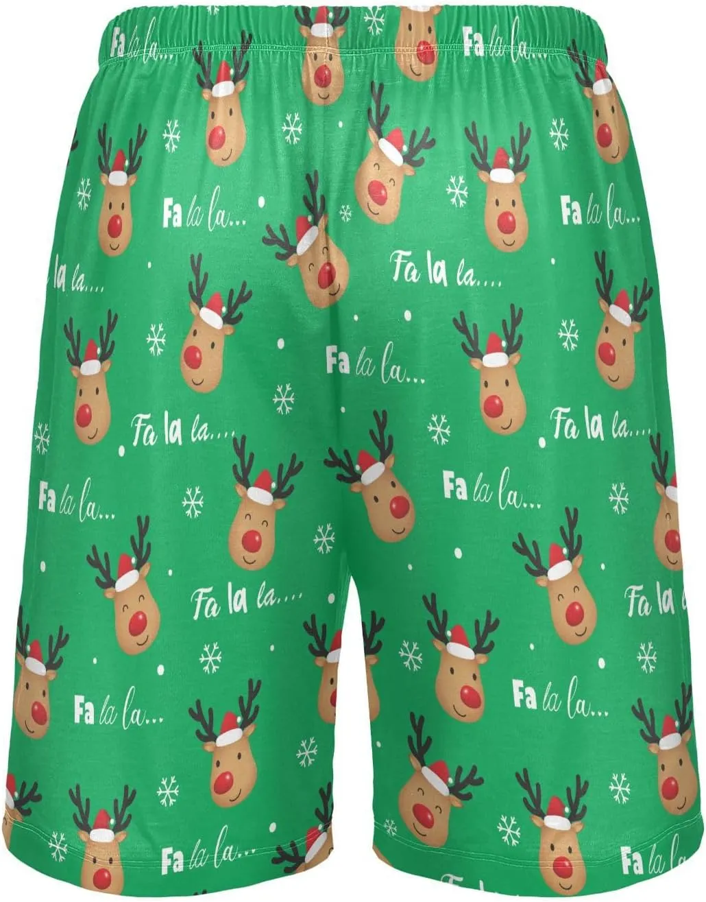 Men's Pajama Shorts Sleep Shorts Soft Comfy Lounge Pjs Bottoms Pajama Pants with Pockets