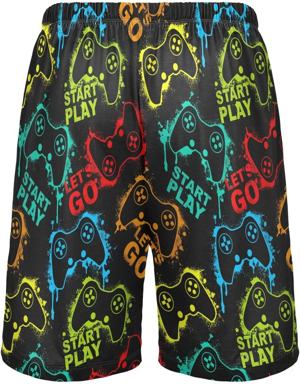 Men's Pajama Shorts Sleep Shorts Soft Comfy Lounge Pjs Bottoms Pajama Pants with Pockets