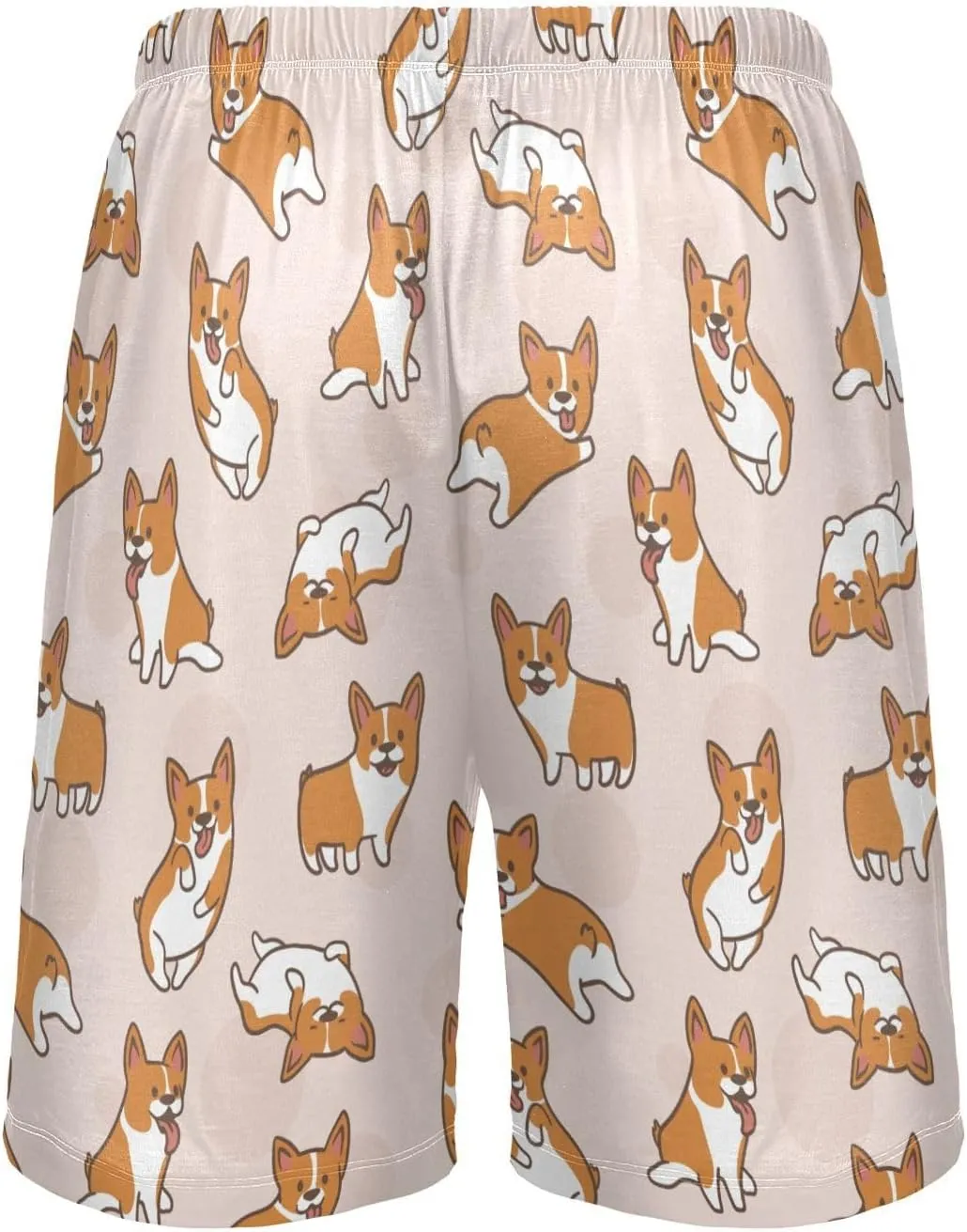 Men's Pajama Shorts Sleep Shorts Soft Comfy Lounge Pjs Bottoms Pajama Pants with Pockets