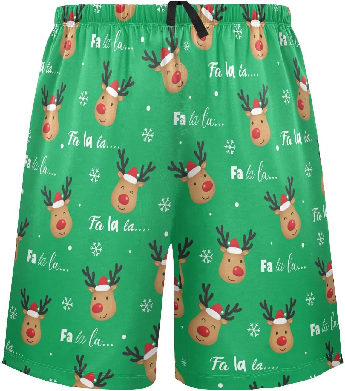 Men's Pajama Shorts Sleep Shorts Soft Comfy Lounge Pjs Bottoms Pajama Pants with Pockets