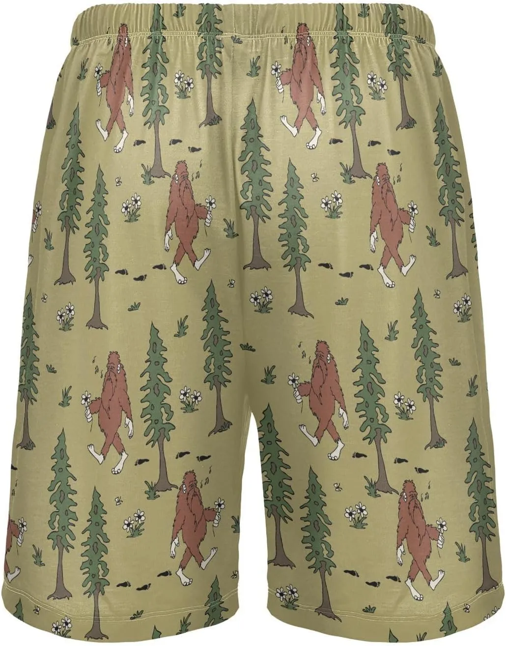 Men's Pajama Shorts Sleep Shorts Soft Comfy Lounge Pjs Bottoms Pajama Pants with Pockets
