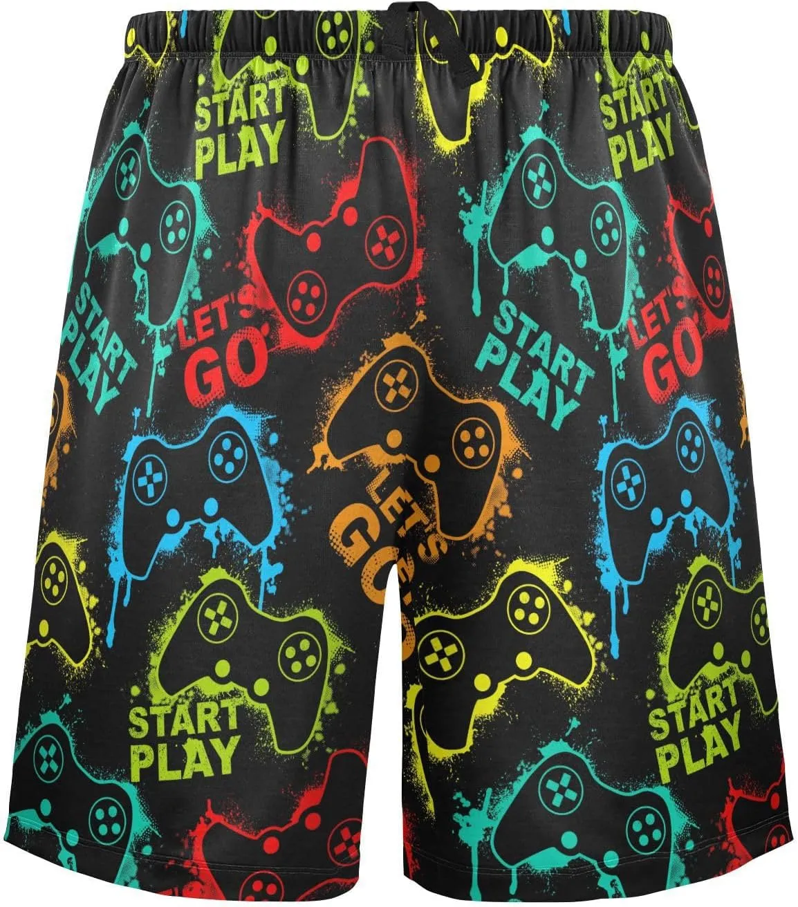 Men's Pajama Shorts Sleep Shorts Soft Comfy Lounge Pjs Bottoms Pajama Pants with Pockets