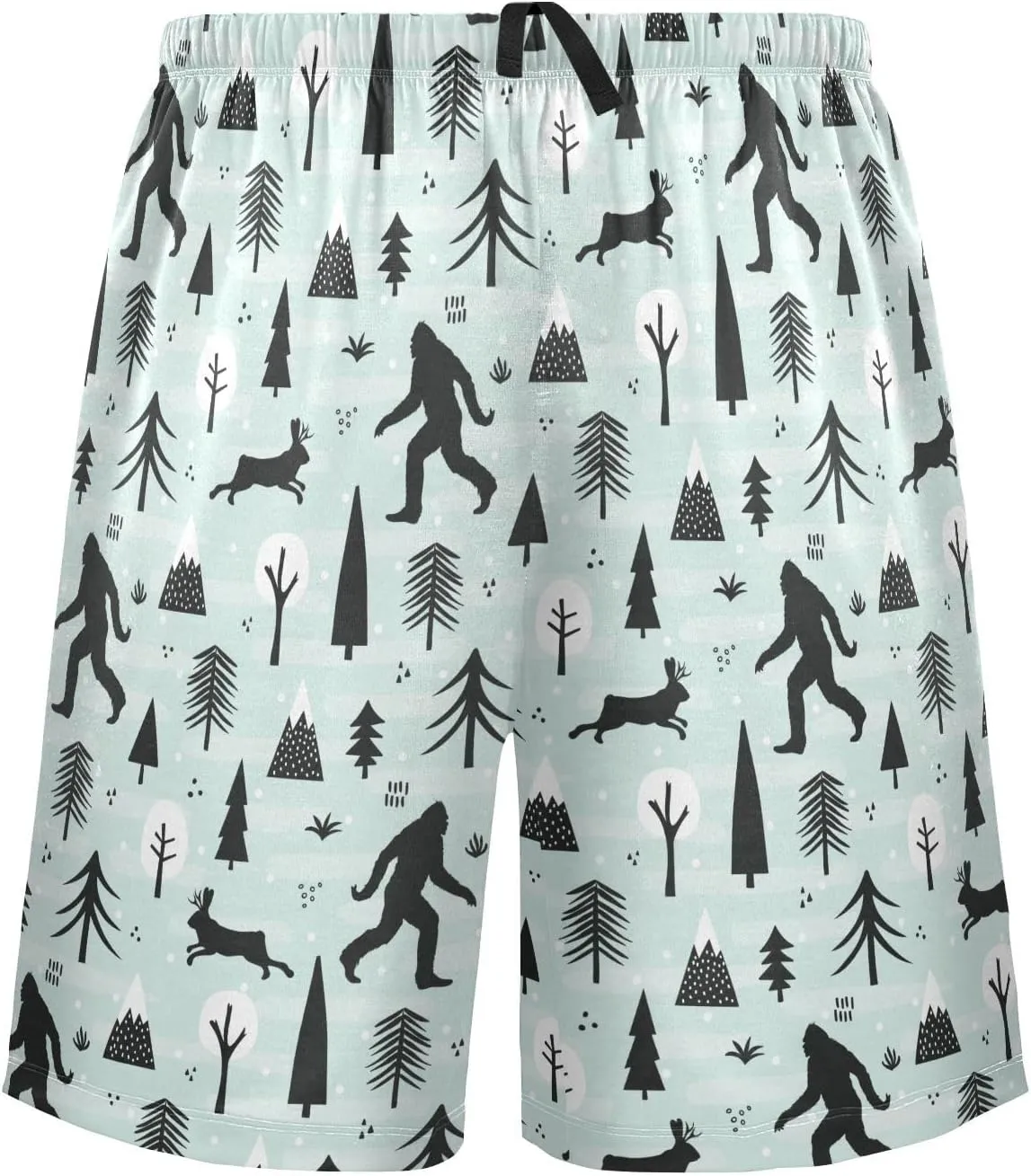 Men's Pajama Shorts Sleep Shorts Soft Comfy Lounge Pjs Bottoms Pajama Pants with Pockets