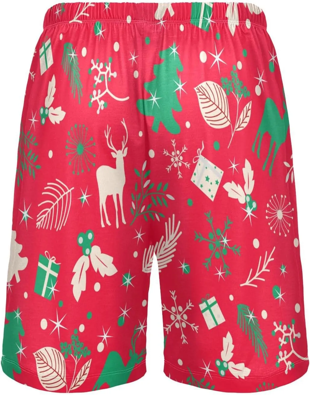 Men's Pajama Shorts Sleep Shorts Soft Comfy Lounge Pjs Bottoms Pajama Pants with Pockets