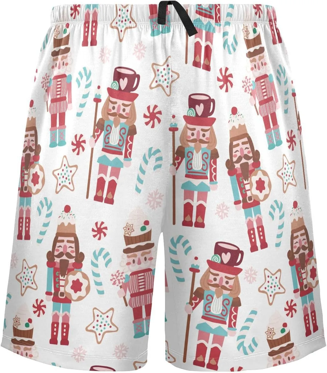 Men's Pajama Shorts Sleep Shorts Soft Comfy Lounge Pjs Bottoms Pajama Pants with Pockets
