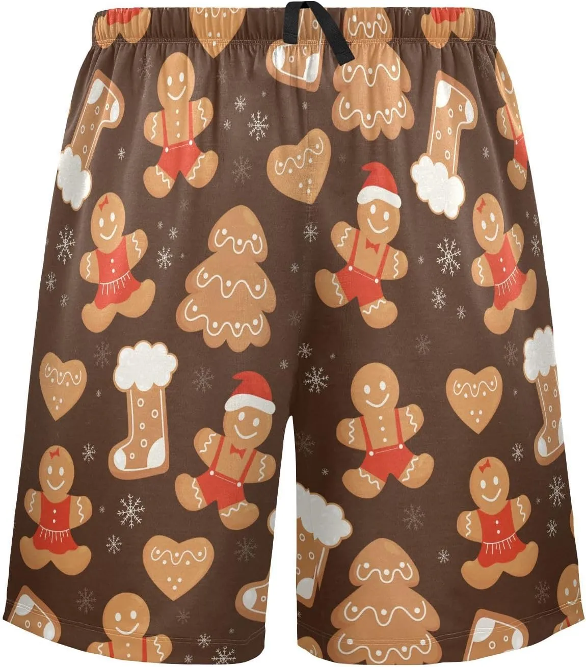 Men's Pajama Shorts Sleep Shorts Soft Comfy Lounge Pjs Bottoms Pajama Pants with Pockets