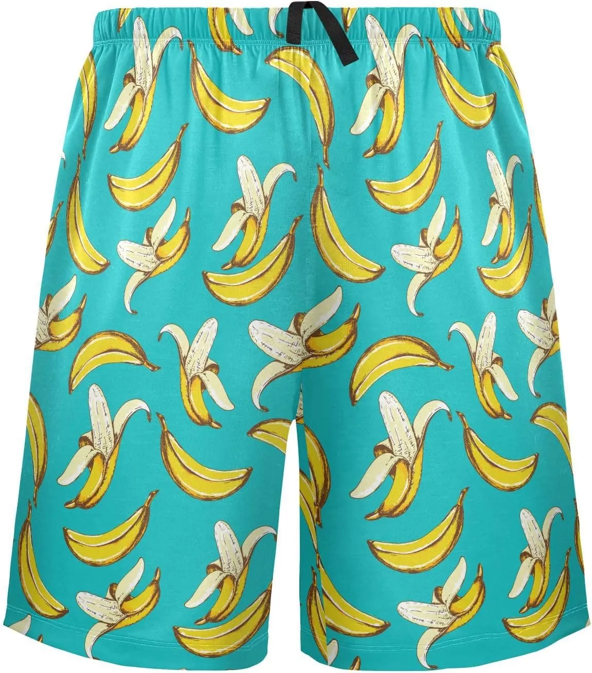 Men's Pajama Shorts Sleep Shorts Soft Comfy Lounge Pjs Bottoms Pajama Pants with Pockets