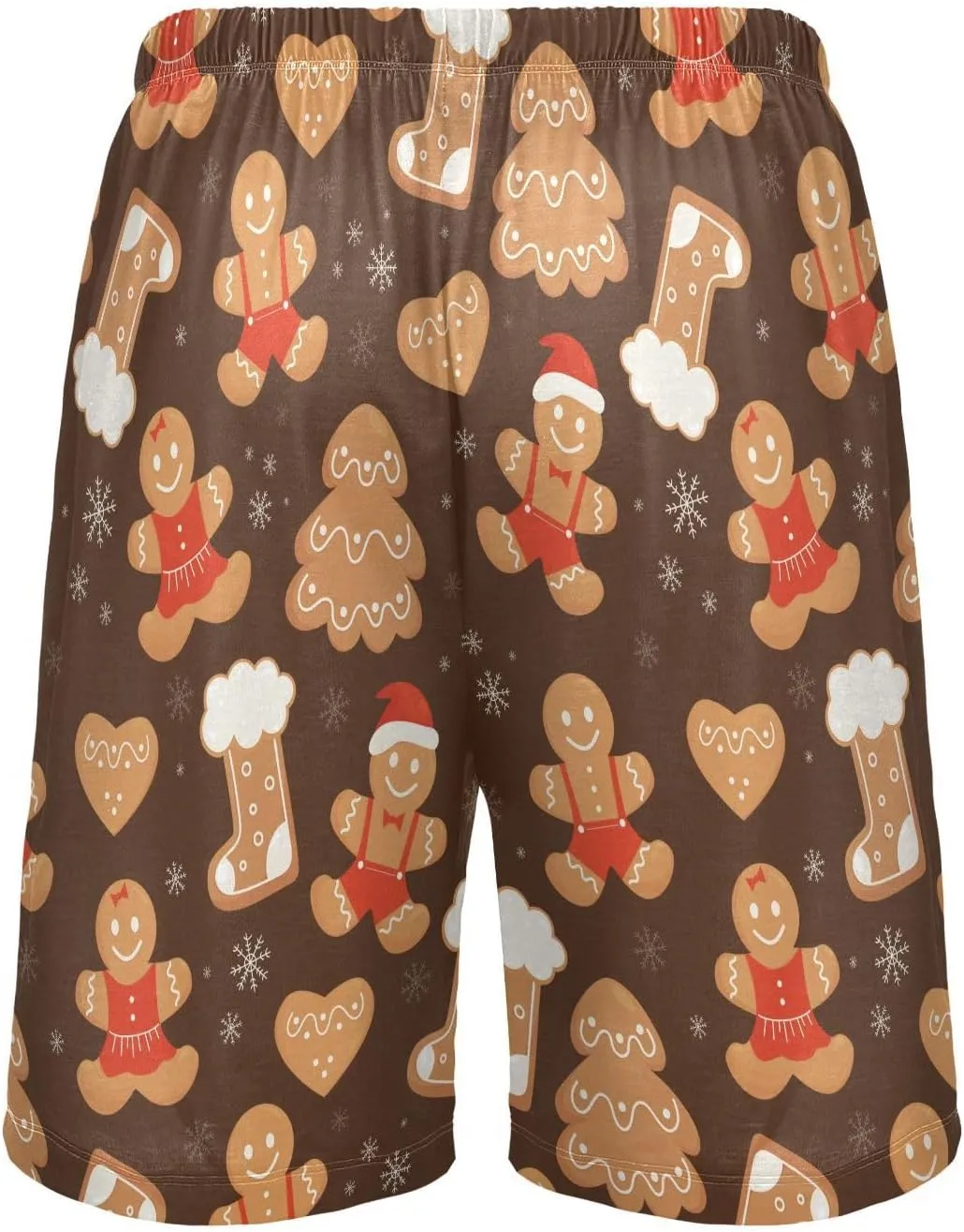 Men's Pajama Shorts Sleep Shorts Soft Comfy Lounge Pjs Bottoms Pajama Pants with Pockets