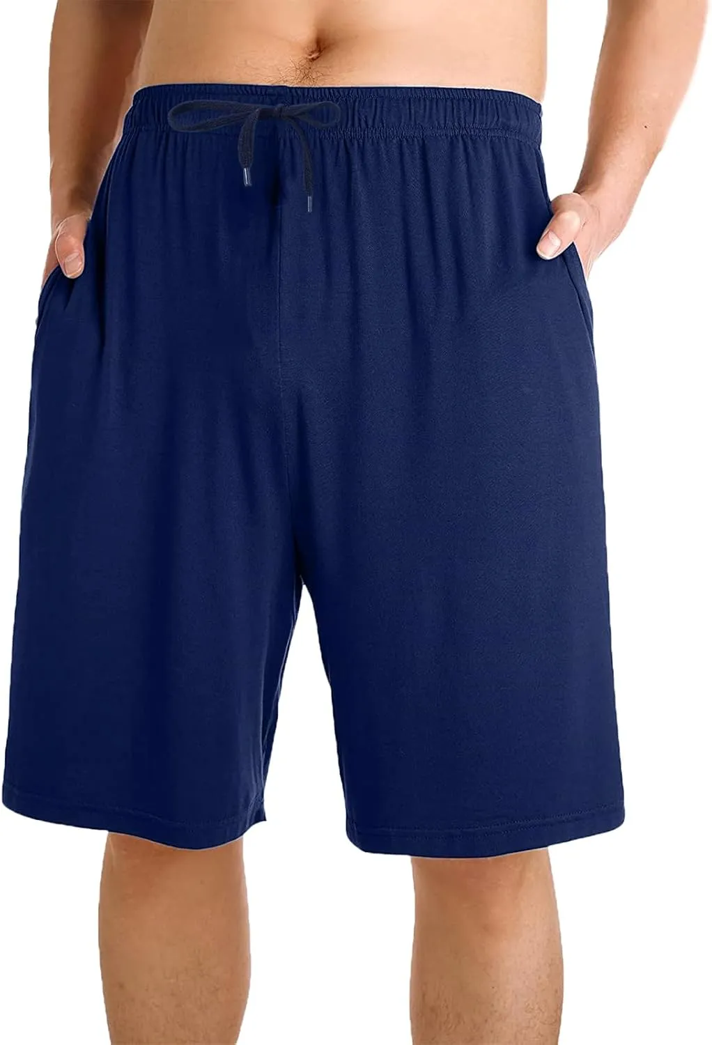Men’s Pajama Shorts Sleeping Stretch Boxer Shorts Ultra-Soft Modal Casual Pajama Sleep Bottoms Pants