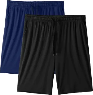 Men’s Pajama Shorts Sleeping Stretch Boxer Shorts Ultra-Soft Modal Casual Pajama Sleep Bottoms Pants