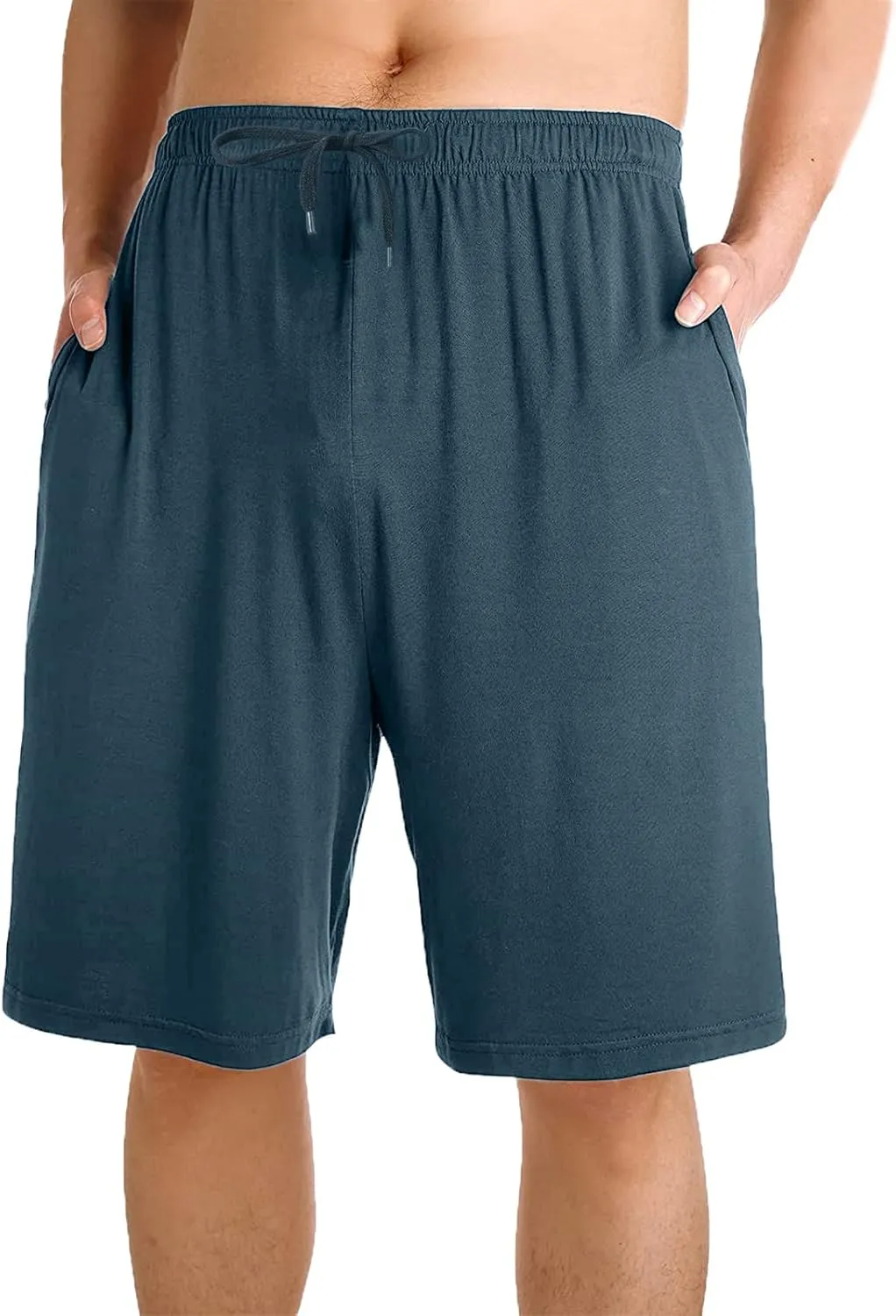Men’s Pajama Shorts Sleeping Stretch Boxer Shorts Ultra-Soft Modal Casual Pajama Sleep Bottoms Pants