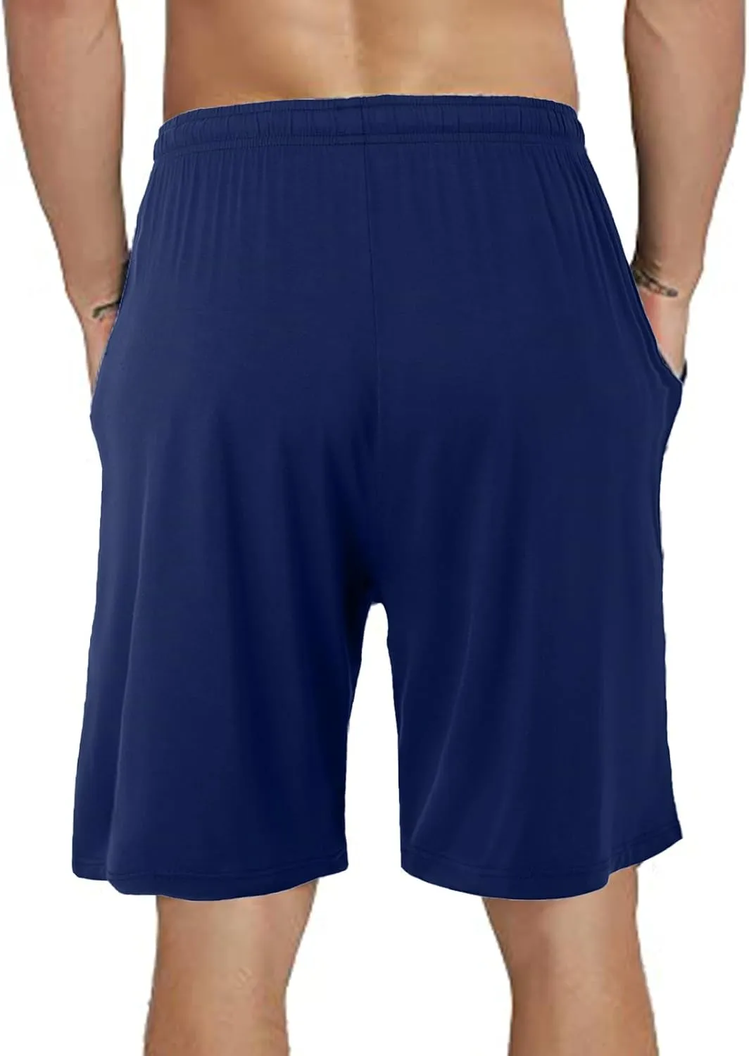 Men’s Pajama Shorts Sleeping Stretch Boxer Shorts Ultra-Soft Modal Casual Pajama Sleep Bottoms Pants