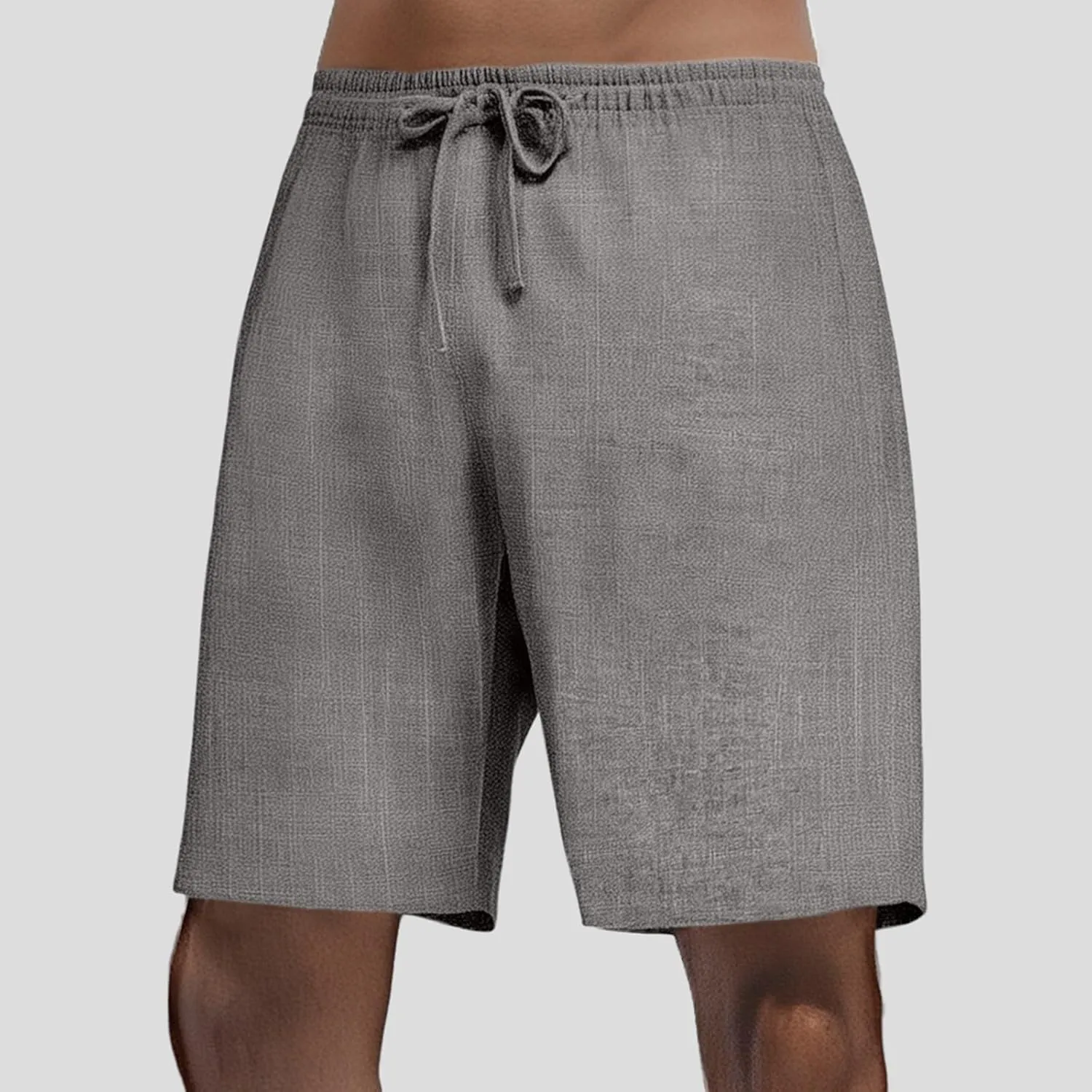 Mens Quick Dry Shorts Lightweight Wide Leg Ice Silk 2025 Fashion Shorts