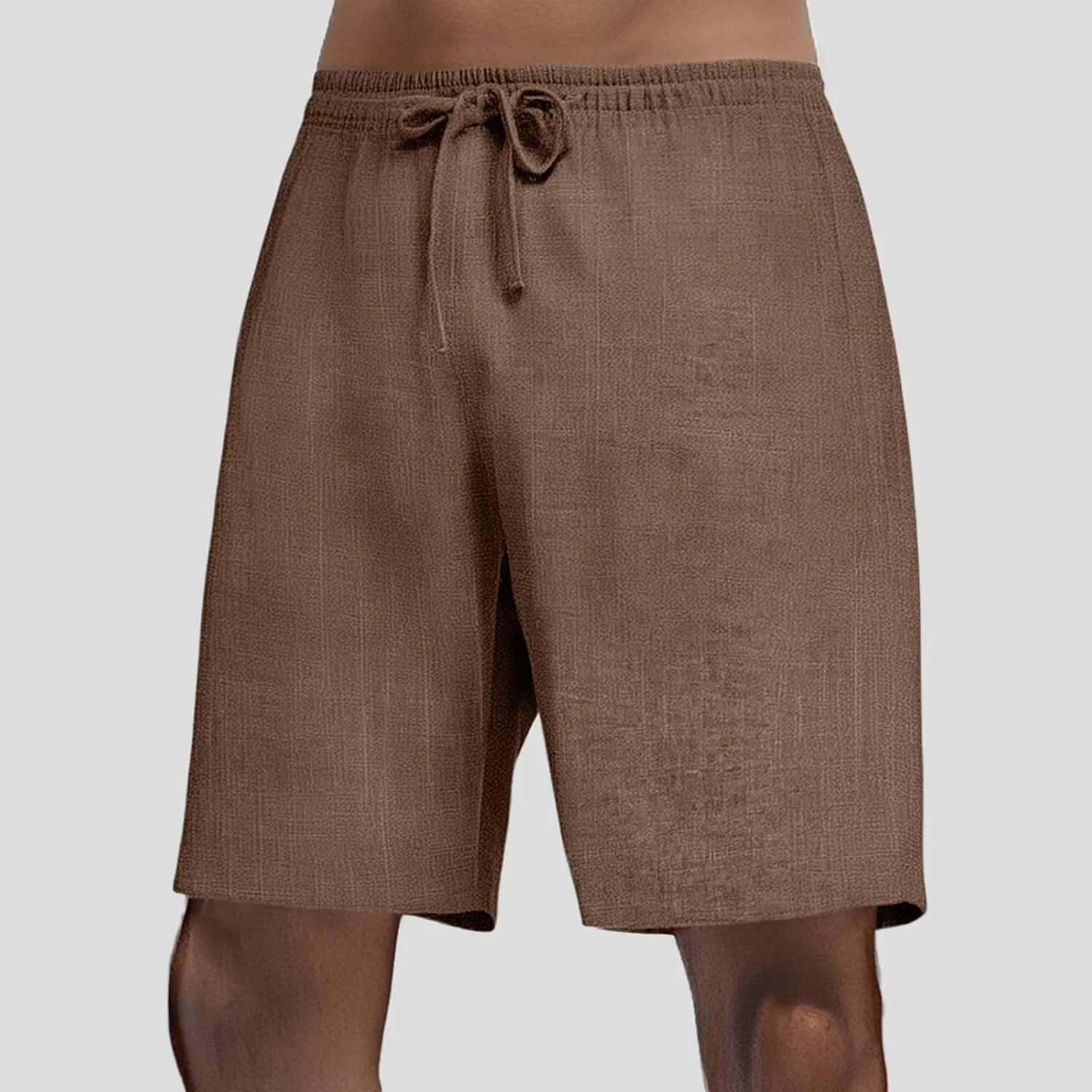 Mens Quick Dry Shorts Lightweight Wide Leg Ice Silk 2025 Fashion Shorts