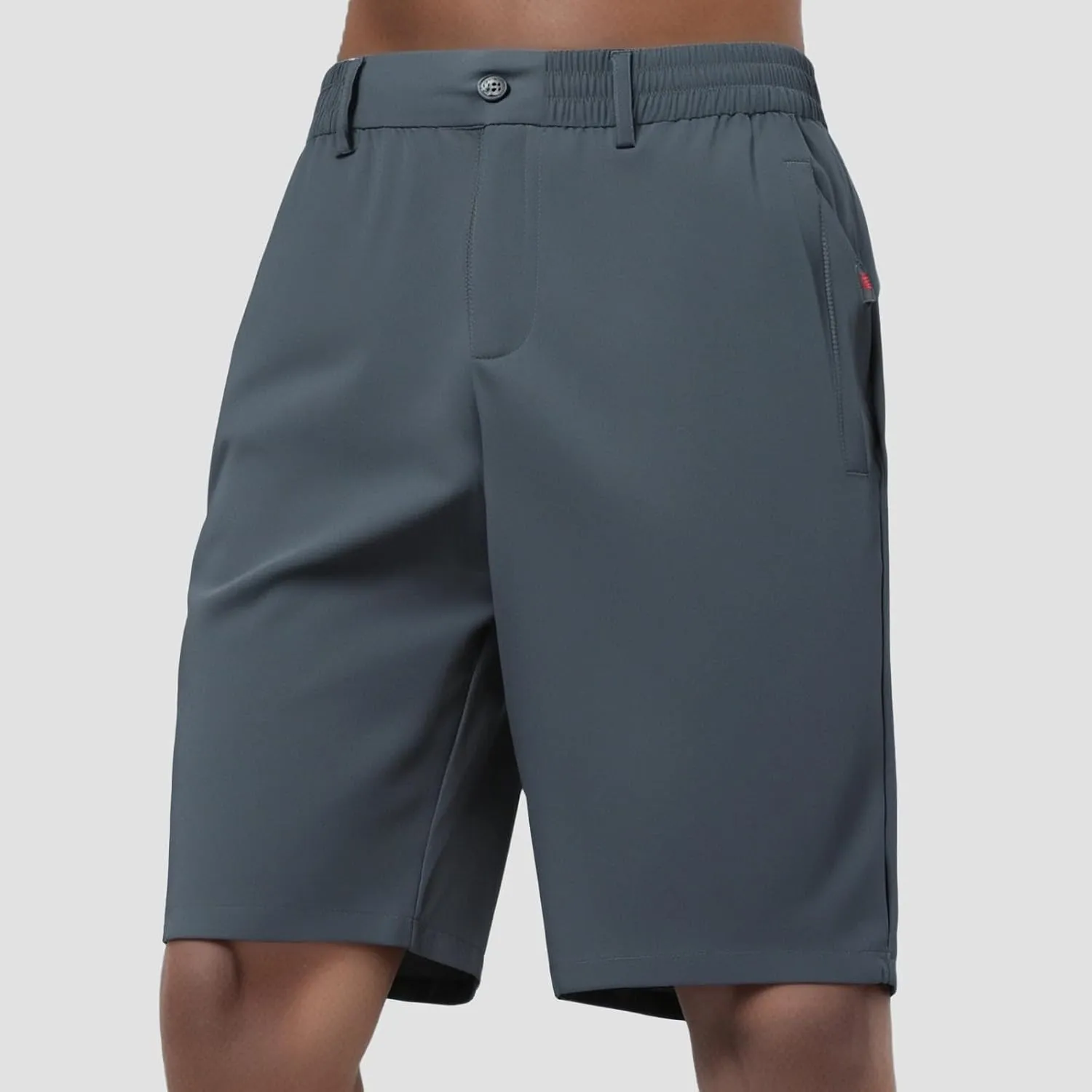 Mens Quick Dry Shorts Lightweight Wide Leg Ice Silk 2025 Fashion Shorts