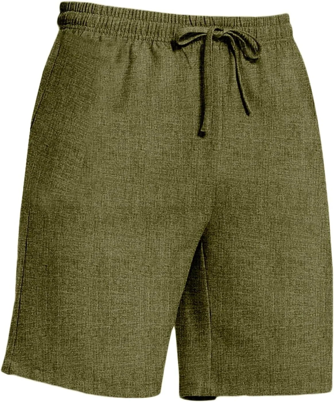 Mens Quick Dry Shorts Lightweight Wide Leg Ice Silk 2025 Fashion Shorts