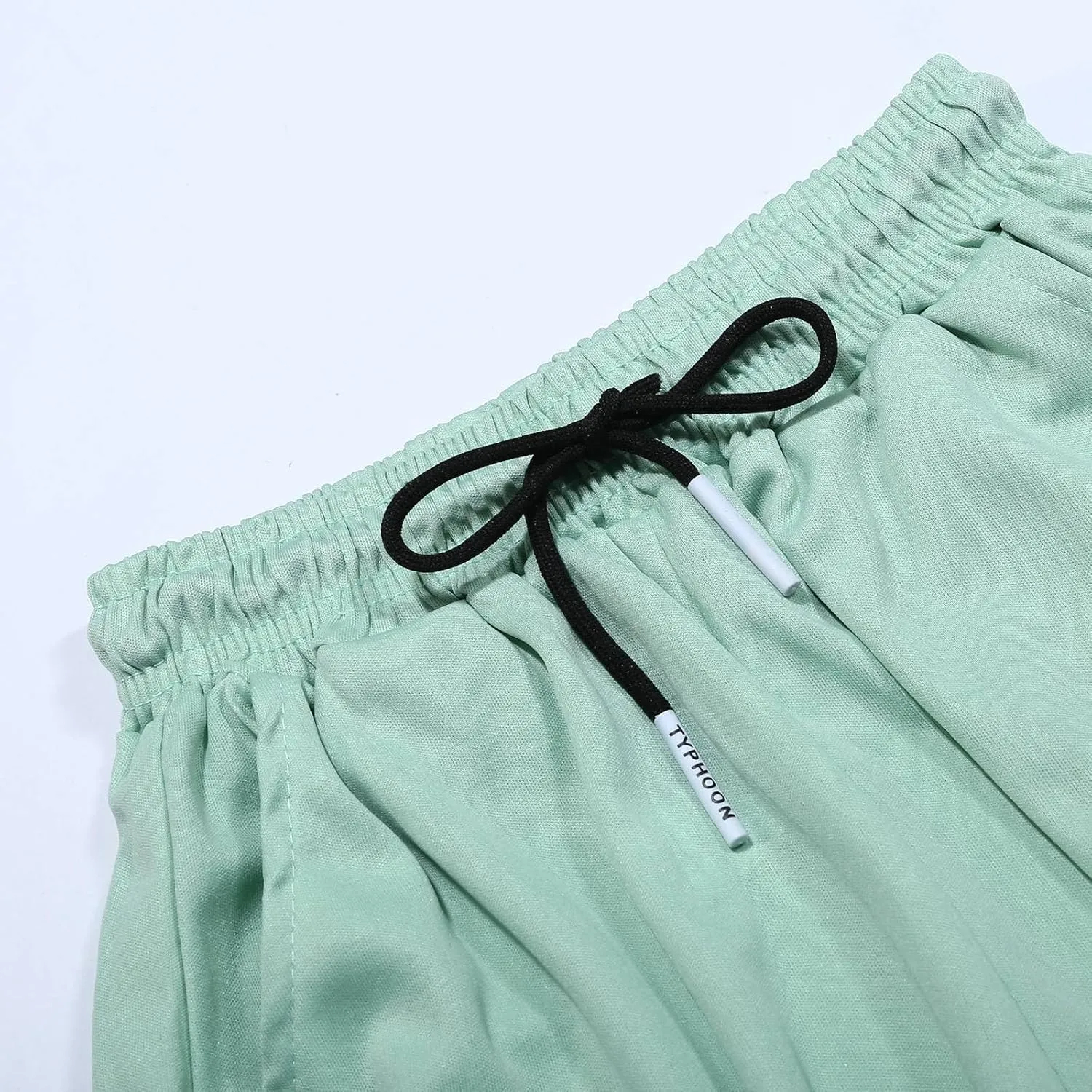 Men's Sweatpants Summer Drawstring Elastic Waist Fit Pockets Breathable Soft Fit Sport Clothes Fresh Joggers