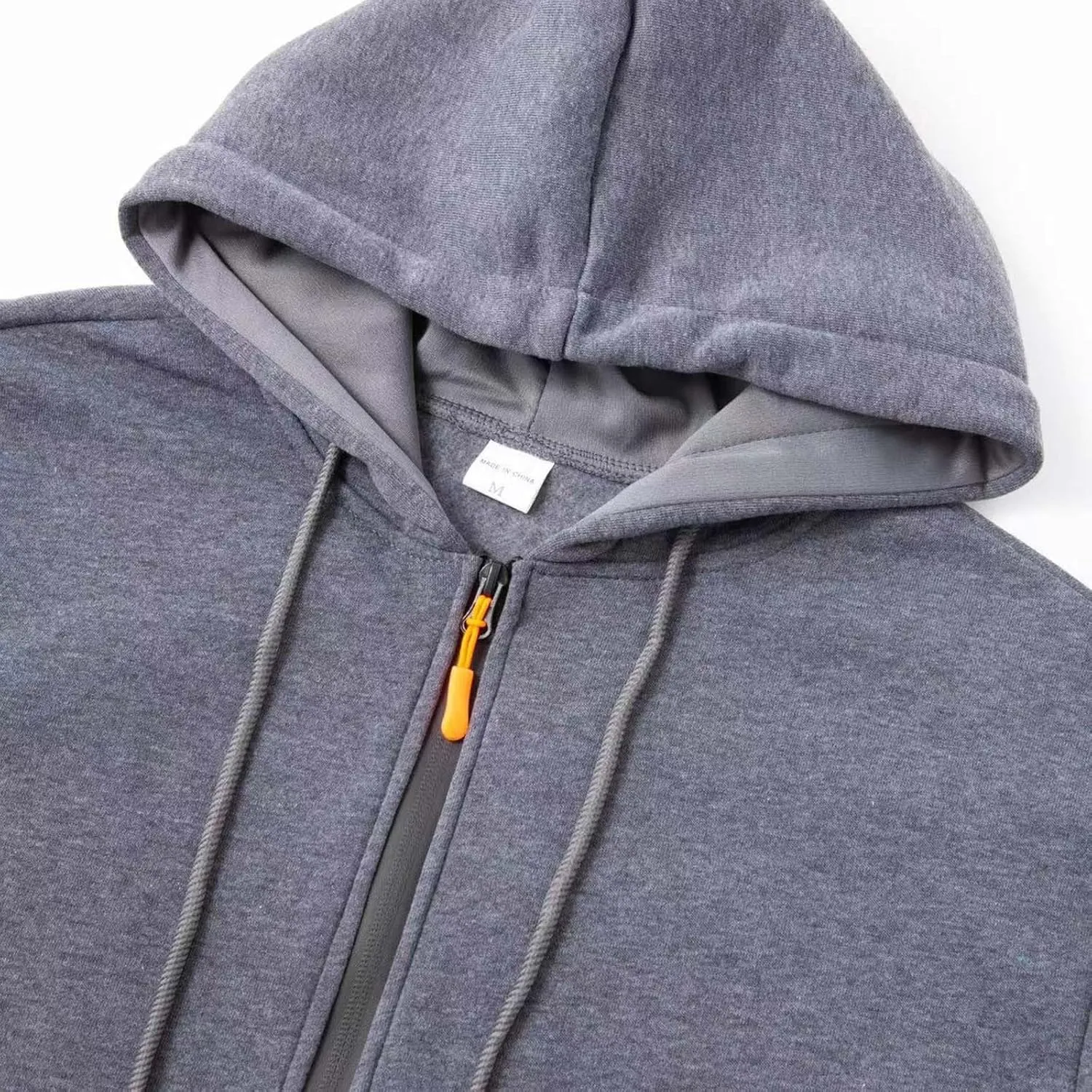 Mens Warm Winter Soft Fleece Jackets Hoodies Lightweight Casual Sweatshirt Full Zip Jacket Coats with Zipper Pockets