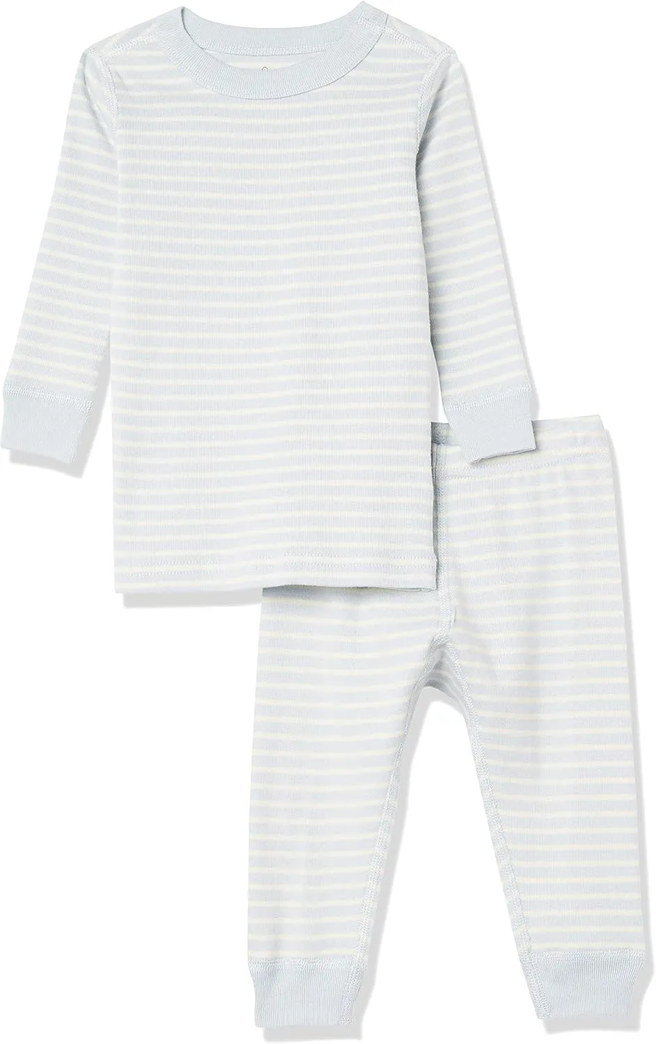 Moon and Back by Hanna Andersson Unisex Kids' Organic Cotton Long-Sleeve Top and Bottom Pajama Set