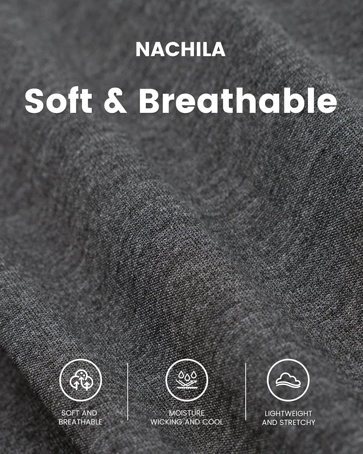 NACHILA Pajama Pants for Women-Viscose Made from Bamboo, Joggers Pants with Pockets Tapered Sweatpants Stretchy Lounge Pants