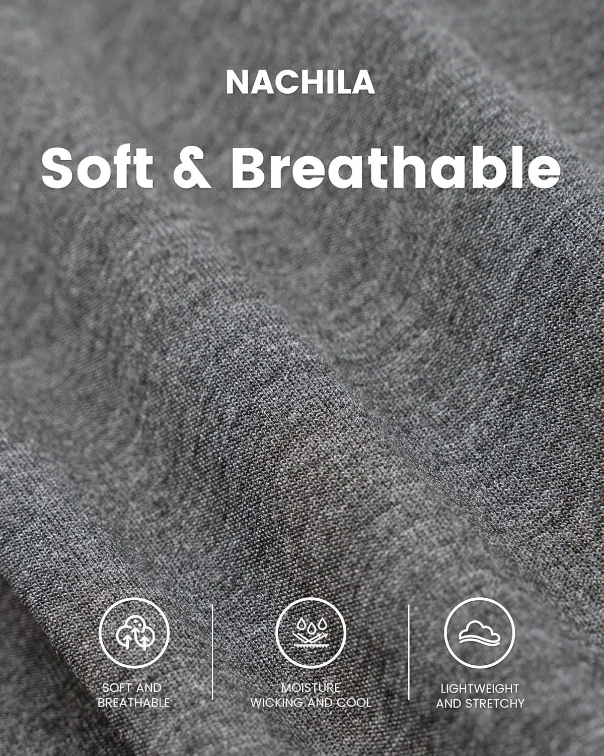 NACHILA Pajama Pants for Women-Viscose Made from Bamboo, Joggers Pants with Pockets Tapered Sweatpants Stretchy Lounge Pants