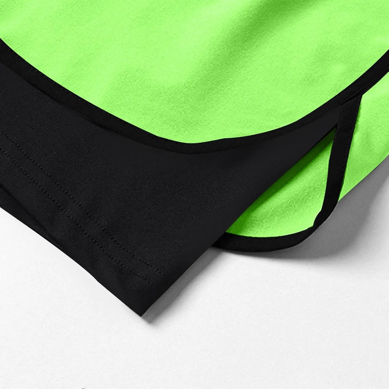 NATHGAM Men's 2 in 1 Running Shorts Quick Dry Workout Gym Short Pants with Compression Liner Tennis Training Athletic Shorts