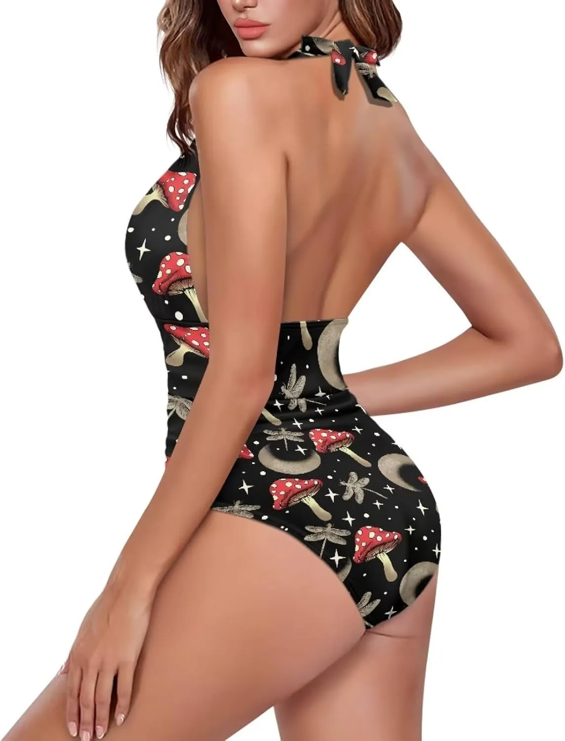 One Piece Swimsuints for Women Shapewear Bathing Suits Sexy Swimwear for Summer Vacation