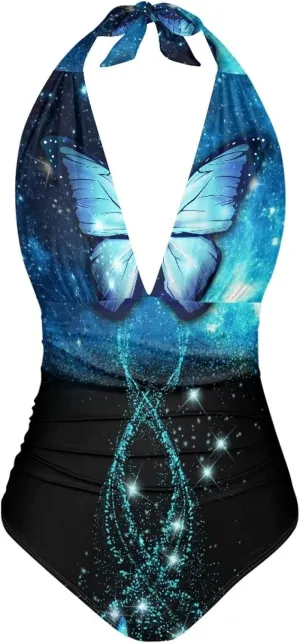 One Piece Swimsuints for Women Shapewear Bathing Suits Sexy Swimwear for Summer Vacation
