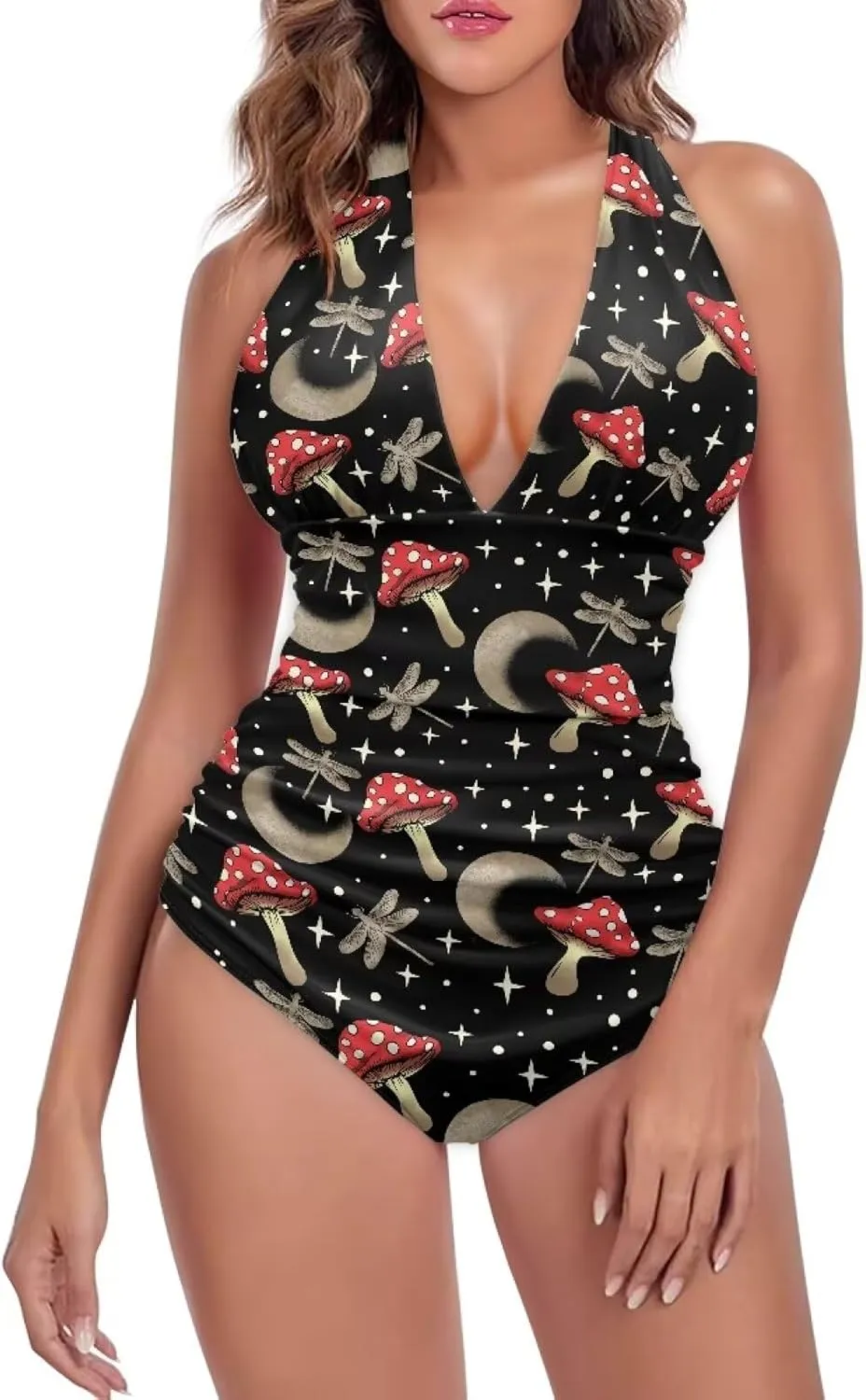 One Piece Swimsuints for Women Shapewear Bathing Suits Sexy Swimwear for Summer Vacation