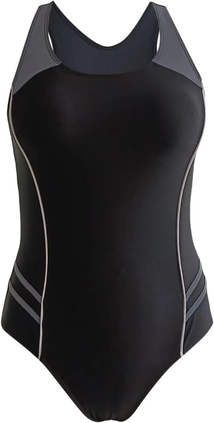PTOLOCIF One Piece Swimsuits for Women High Cut Brazilian Bathing Suit Tummy Control Sporty Swimsuit Sexy Monokini Swim Suit