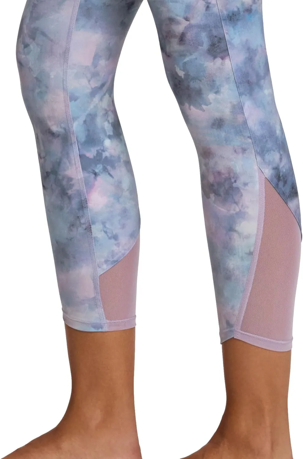RBX Activewear Women's Yoga Leggings with Pockets, 7/8 Legging with Mesh Ankle Length Workout Pants Squat Proof Tights