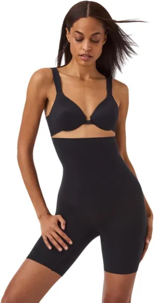 SPANXsculpt Seamless Power High-Waisted Mid-Thigh Short - Lightweight, All-Day Comfort - Core Control Shapewear