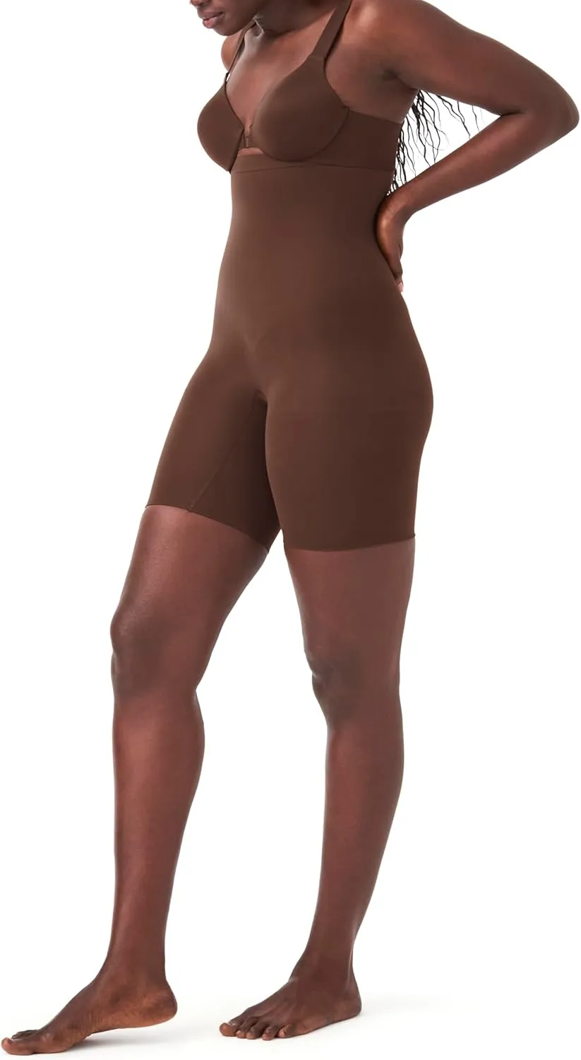 SPANXsculpt Seamless Power High-Waisted Mid-Thigh Short - Lightweight, All-Day Comfort - Core Control Shapewear