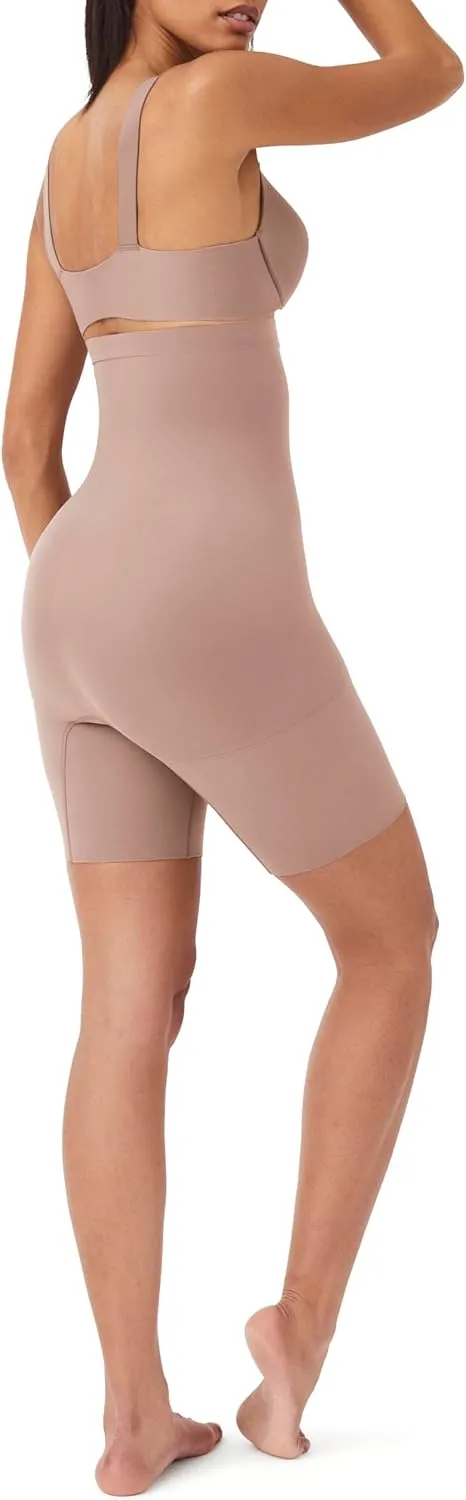 SPANXsculpt Seamless Power High-Waisted Mid-Thigh Short - Lightweight, All-Day Comfort - Core Control Shapewear