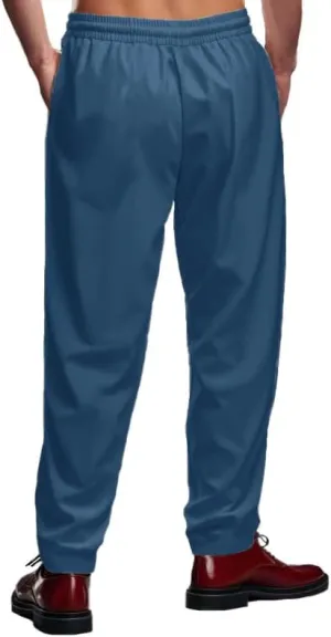 Sweatpants for Men Straight Leg Elastic Waist Casual Dressy Lightweight Loose Fit Trousers Business Joggers Pants