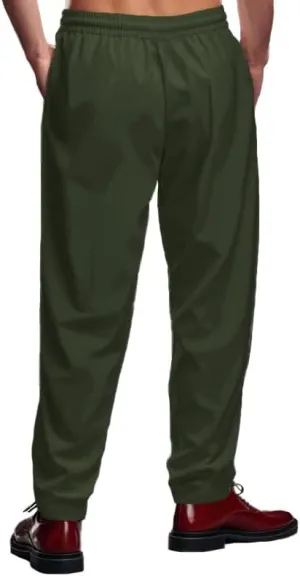 Sweatpants for Men Straight Leg Elastic Waist Casual Dressy Lightweight Loose Fit Trousers Business Joggers Pants