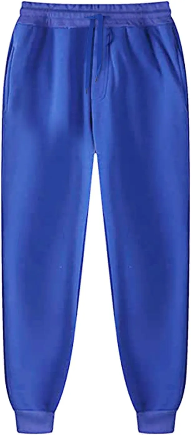 Sweatpants for Men Summer Drawstring Elastic Waist Fit Pockets Comfortable Loose Sport Clothes Fresh Joggers