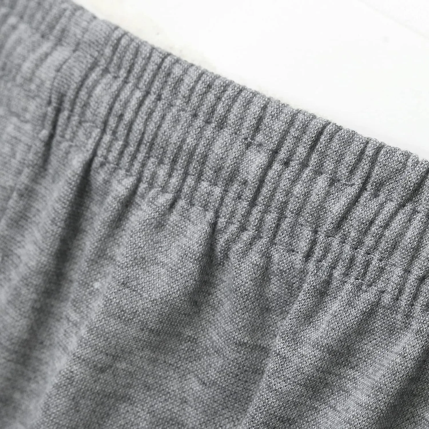 Sweatpants for Men Summer Drawstring Elastic Waist Fit Pockets Comfortable Loose Summer Fresh Running Trousers